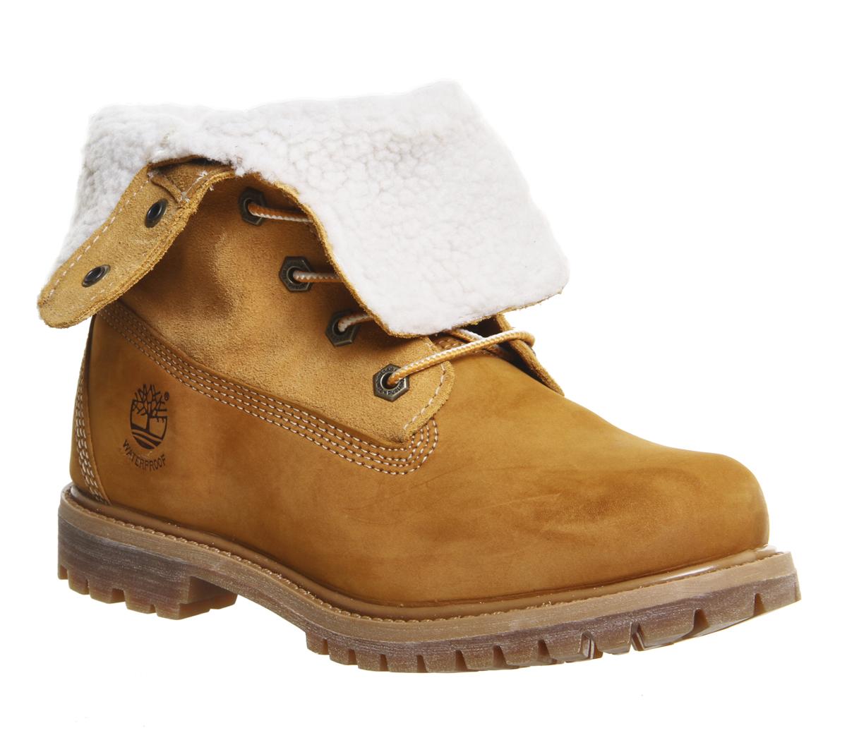 timberland teddy fleece wheat