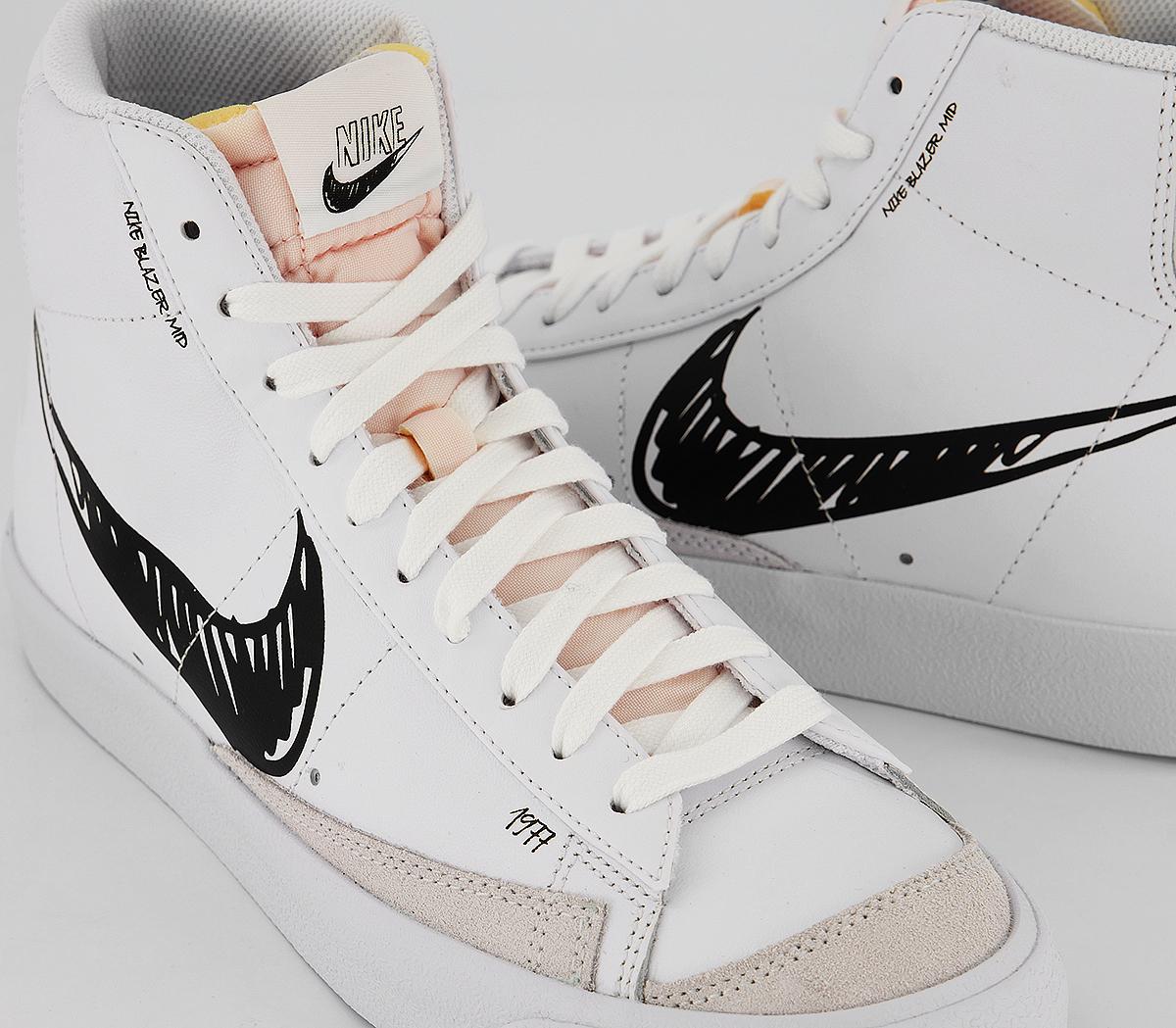 nike blazer mid revival trainers in stone