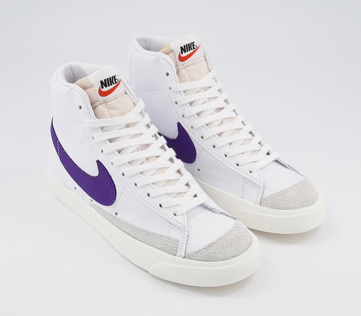 nike blazer purple low