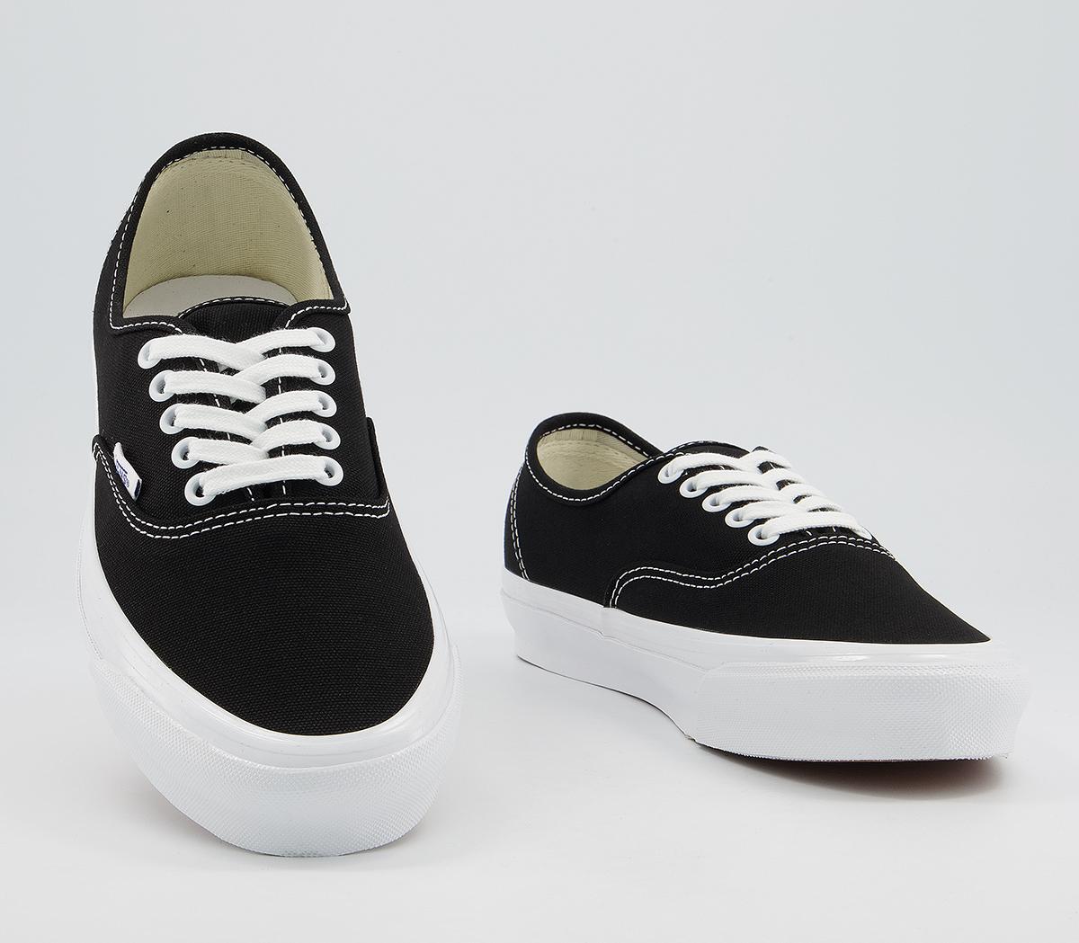 Vans Vault Og Authentic Lx Trainers Black True White His Trainers