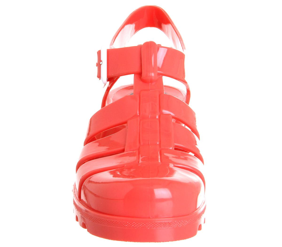 JuJu Babe Hi Jelly Shoes Coral - Sandals