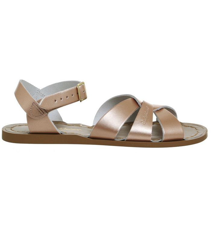 Salt Water Salt Water Original Rose Gold Leather - Sandals