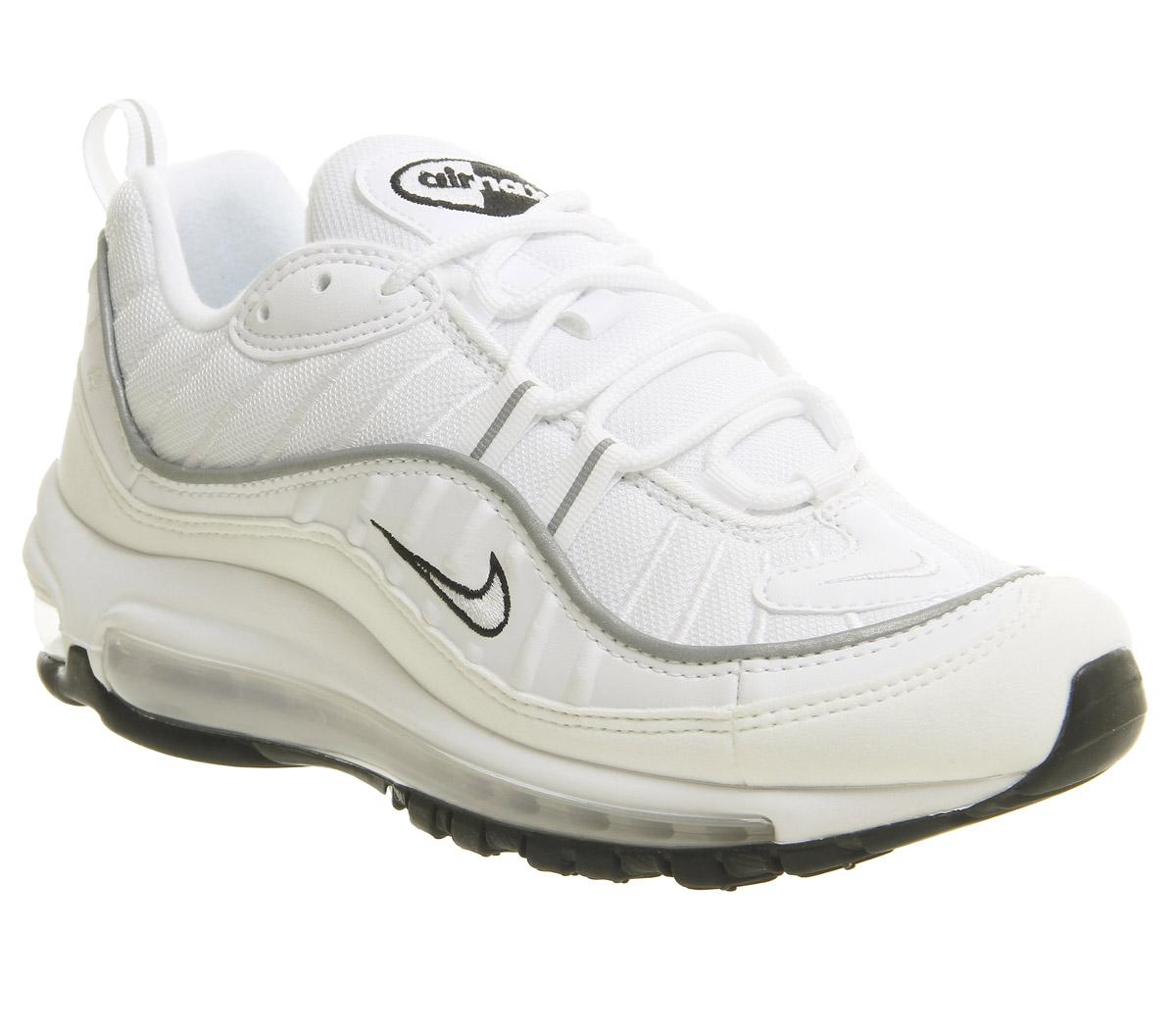 Nike Air Max 98 Trainers White White 