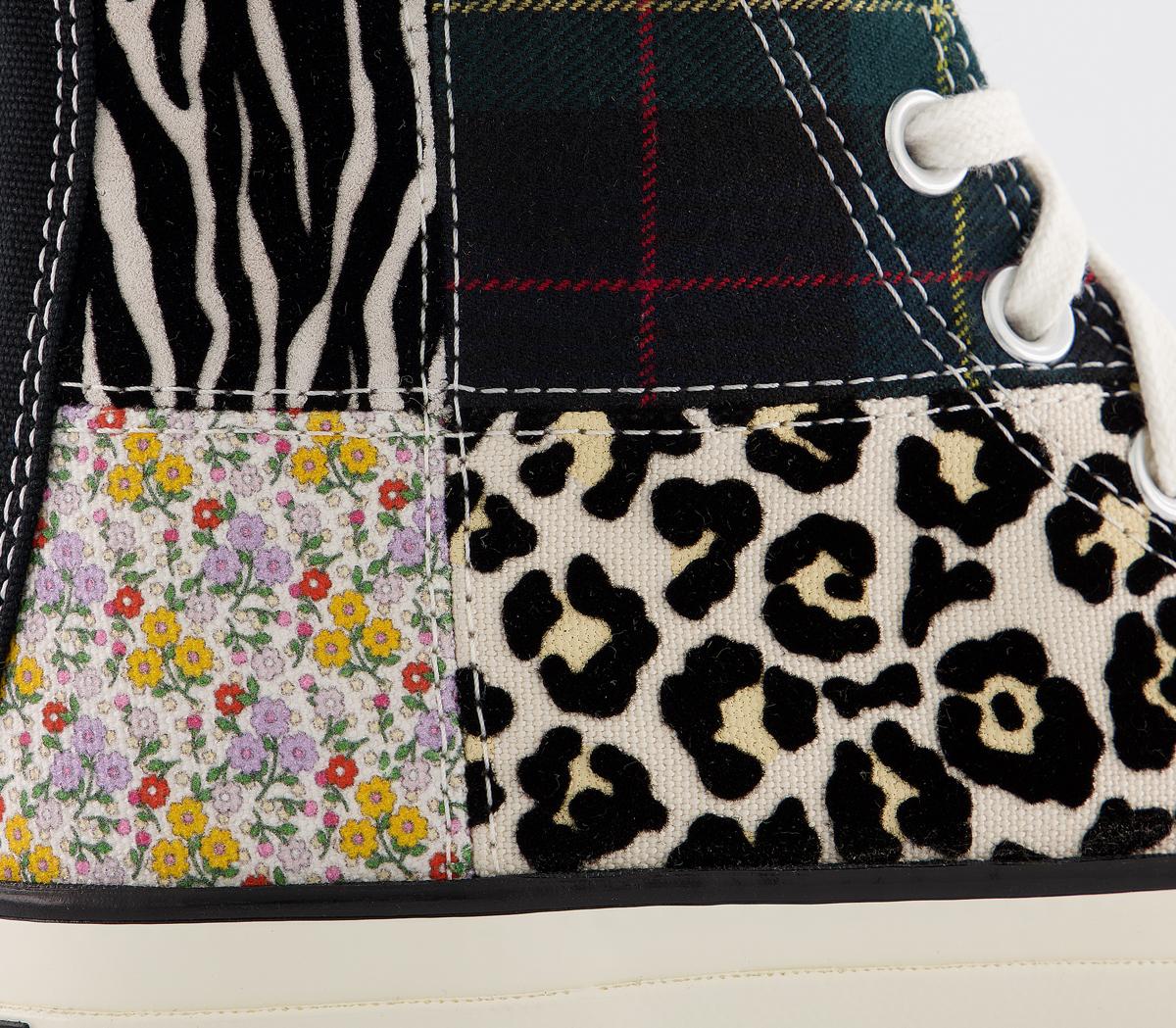 all star hi 70s trainers black black egret