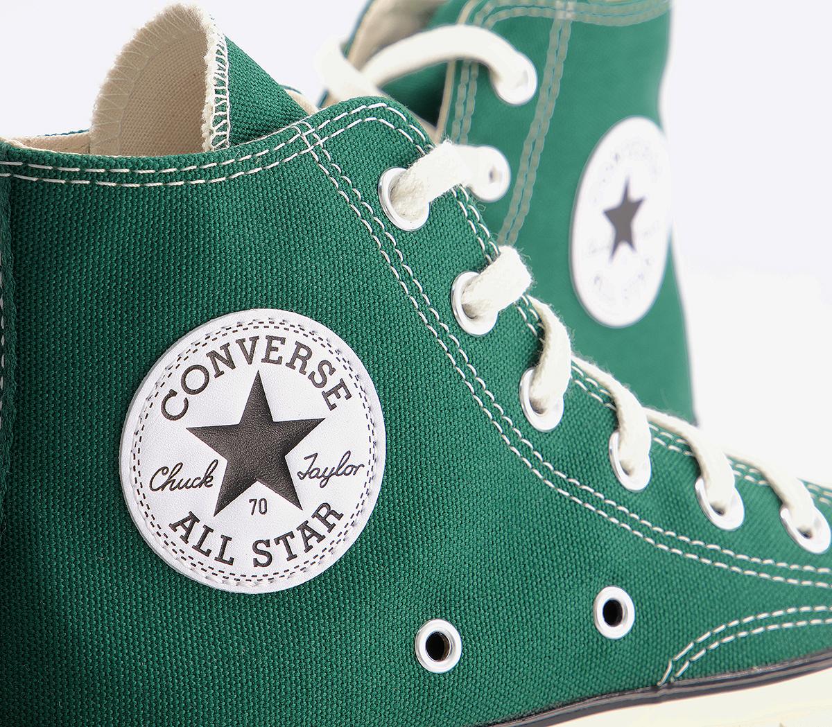 all green converse