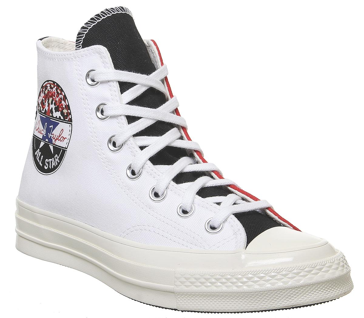 red white converse all stars