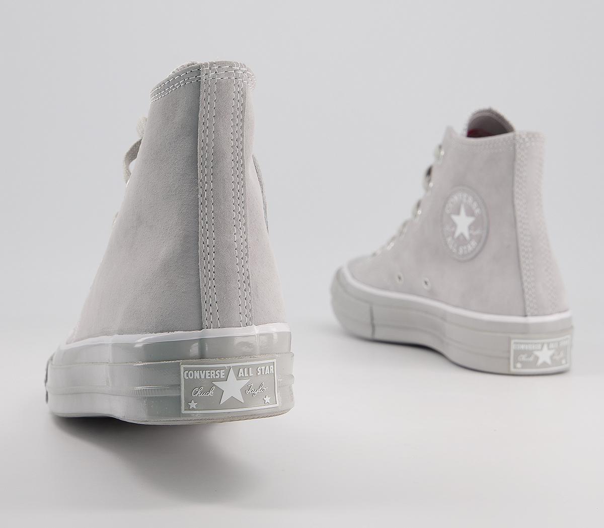 all star hi 70s trainers ash grey ash grey exclusive