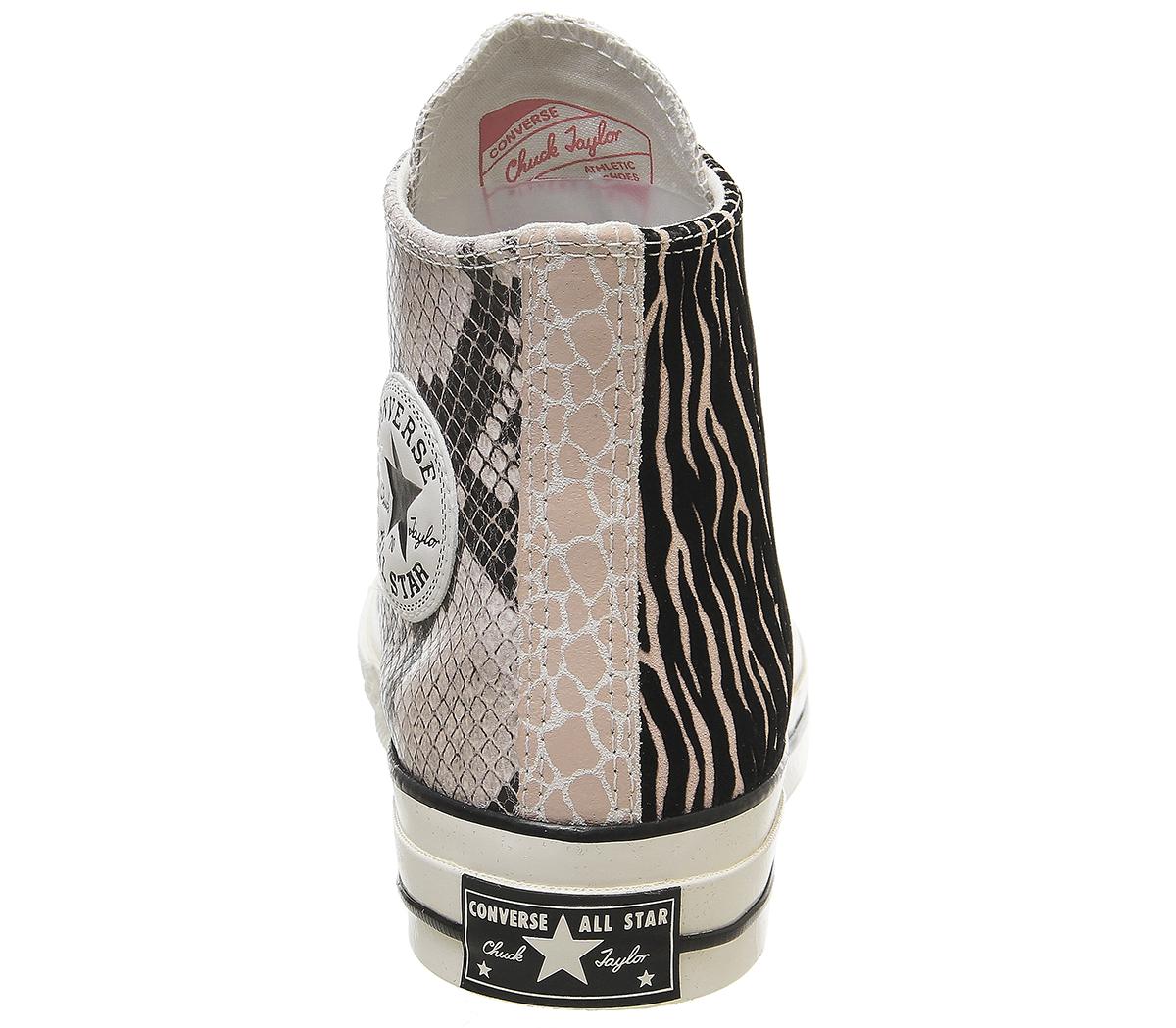 all star hi 70's trainers black