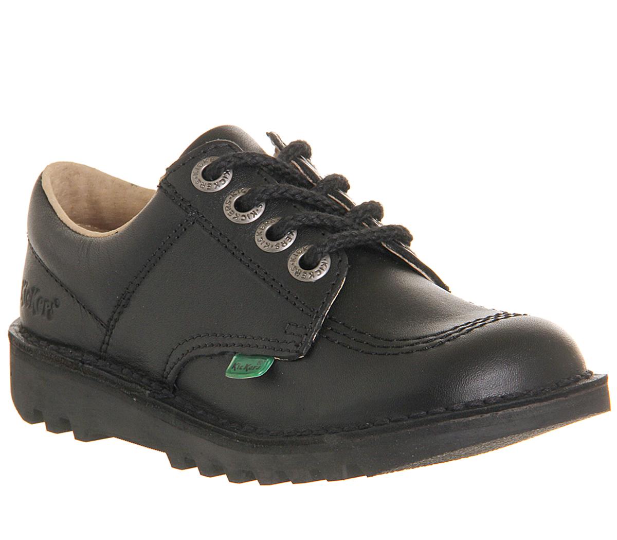 Kickers Kick Low Lace Jnr Core Black - Unisex