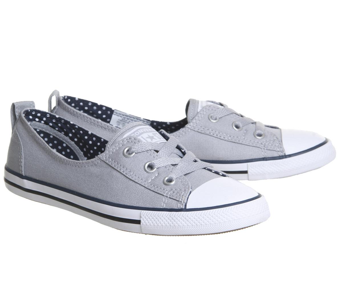 converse ballet grey