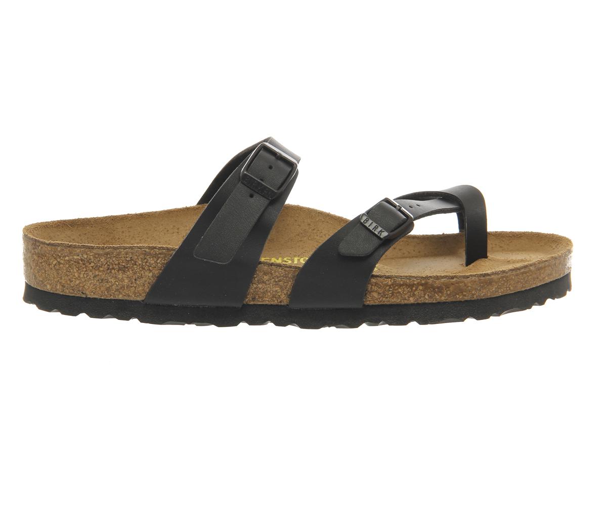 Birkenstock Mayari Cross Strap Sandal Black - Sandals
