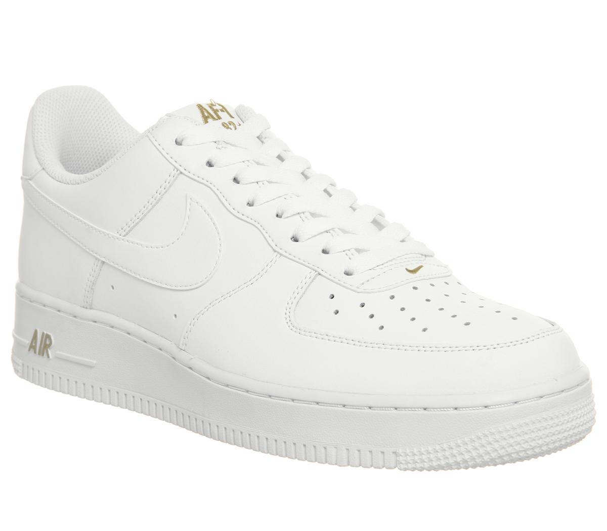 Nike Nike Air Force One M White His Trainers