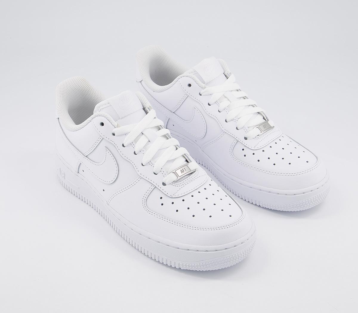 Nike Air Force 1 Trainers White - His trainers