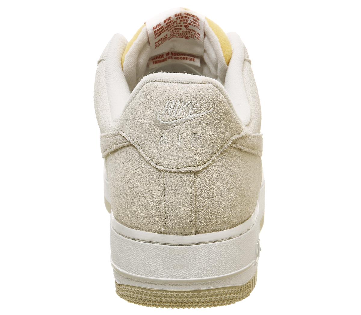 nike air force 1 light bone platinum tint sail white
