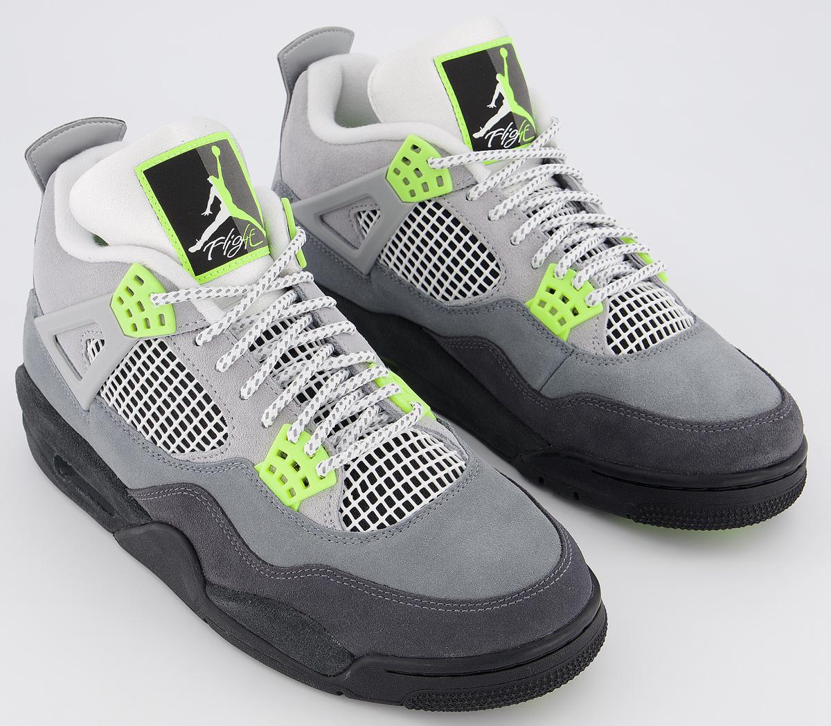 Jordan Jordan 4 Retro Cool Grey Volt Wolf Grey - His Trainers