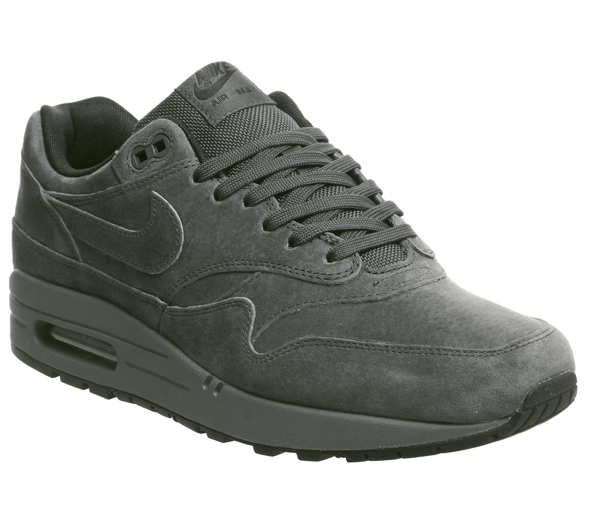 Nike Air Max 1 Trainers Anthracite 