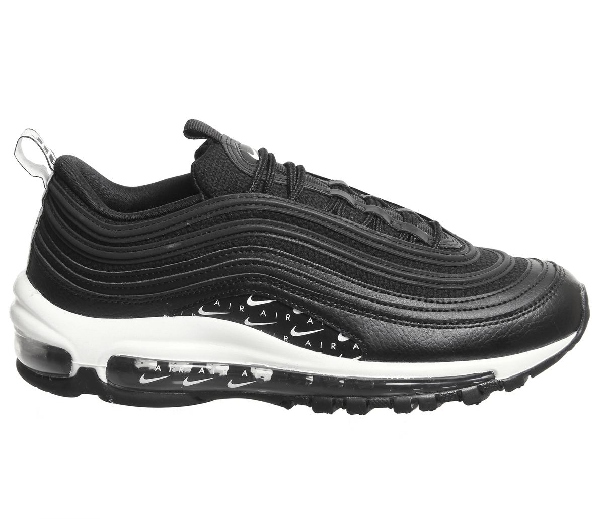 nike 97 black and white