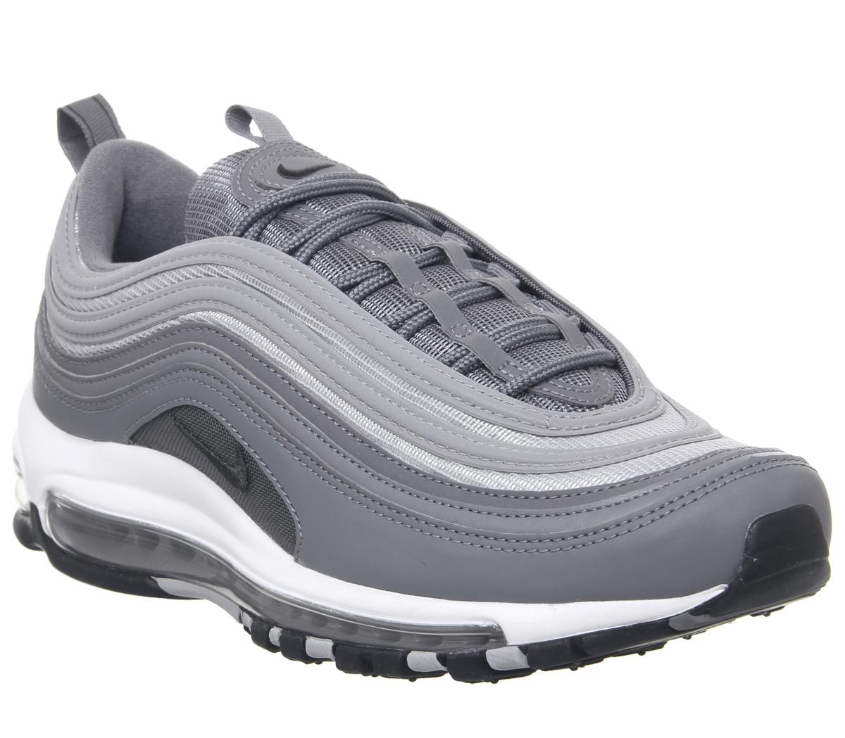 Nike Air Max 97 Trainers Cool Grey Wolf 