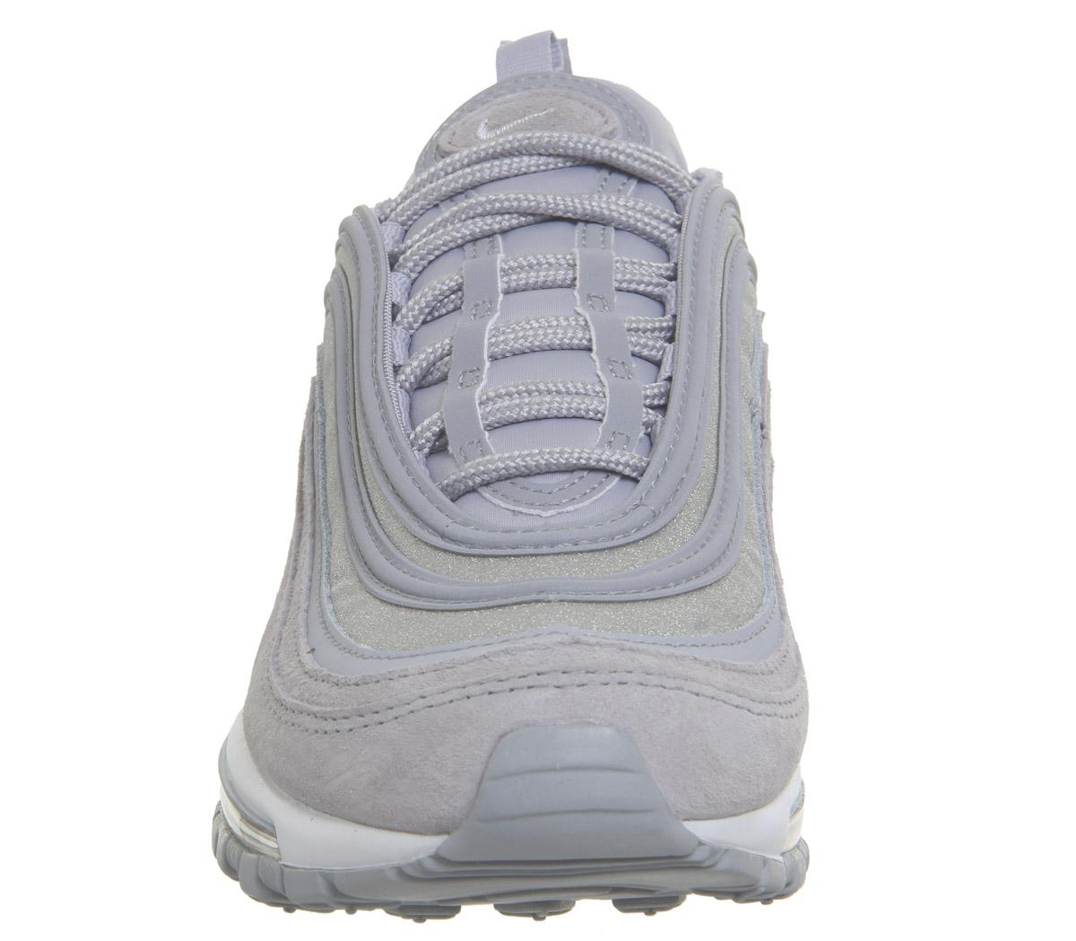 nike air max 97 wolf grey pure platinum white glitter