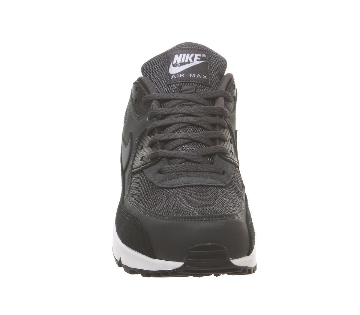 Nike Air Max 90 Trainers Anthracite White Black - His trainers