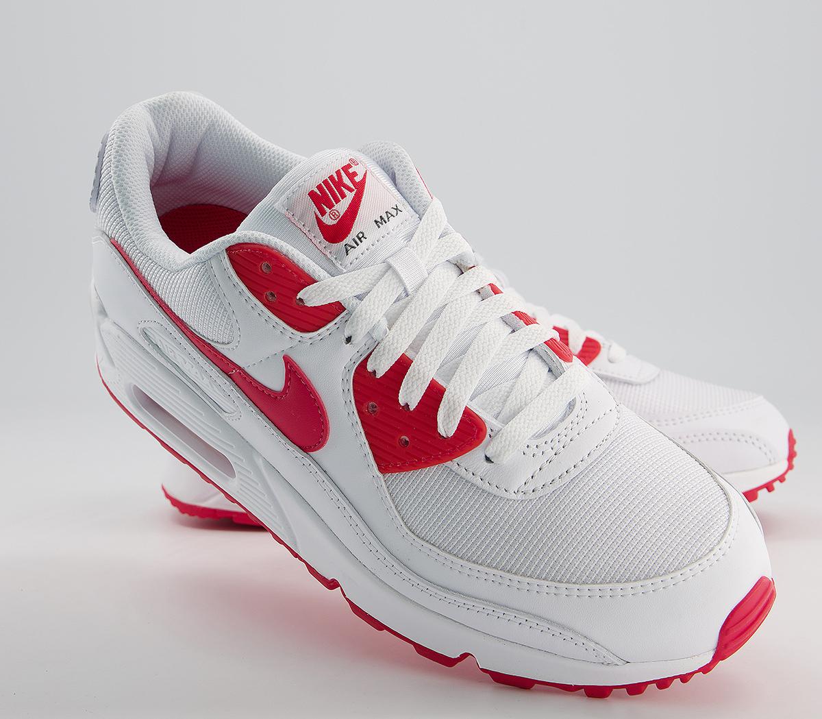 Collection 103+ Images red and white nike air max 90 Completed