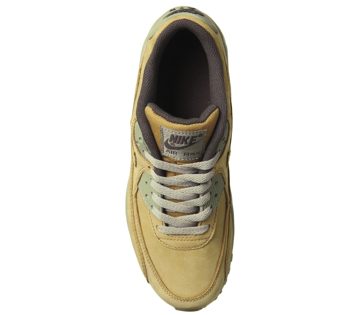 Nike Air Max 90 Trainers Flax Flax Gum Light Brown Sneaker Nike Air Max 90 Trainers Flax Flax Gum Light Brown Sneaker