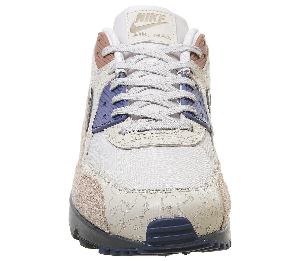 air max 90 trainers camowabb desert sand black dust