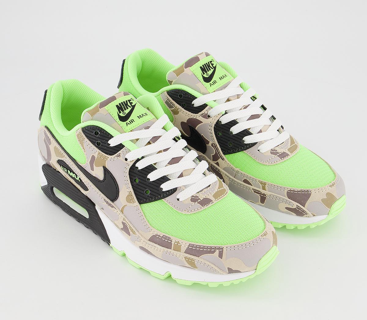 Nike Air Max 90 Trainers Ghost Green Black - His trainers