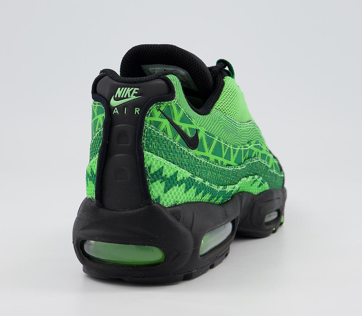 pine green air max 95