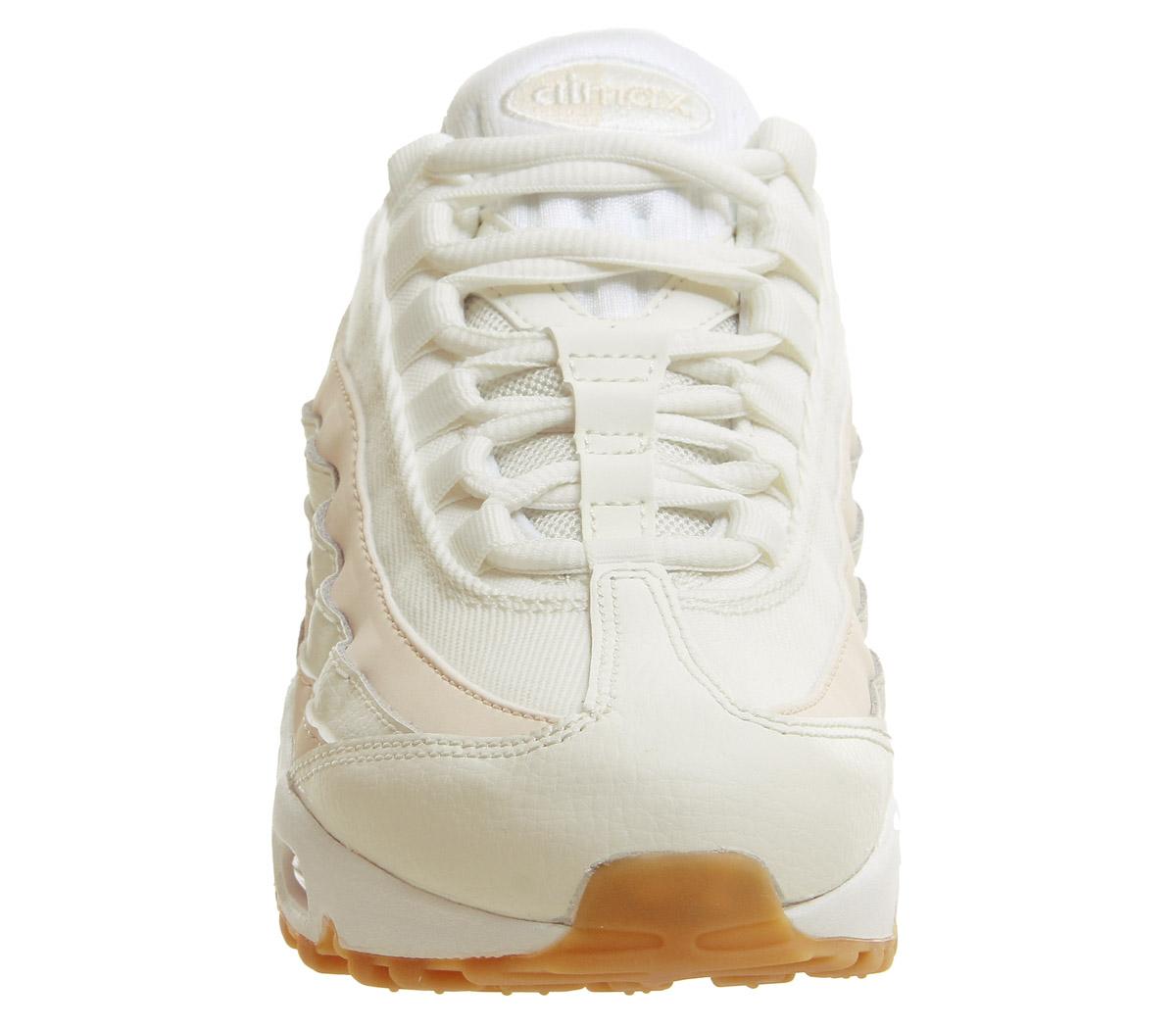 nike air max 95 trainers sail guava ice gum
