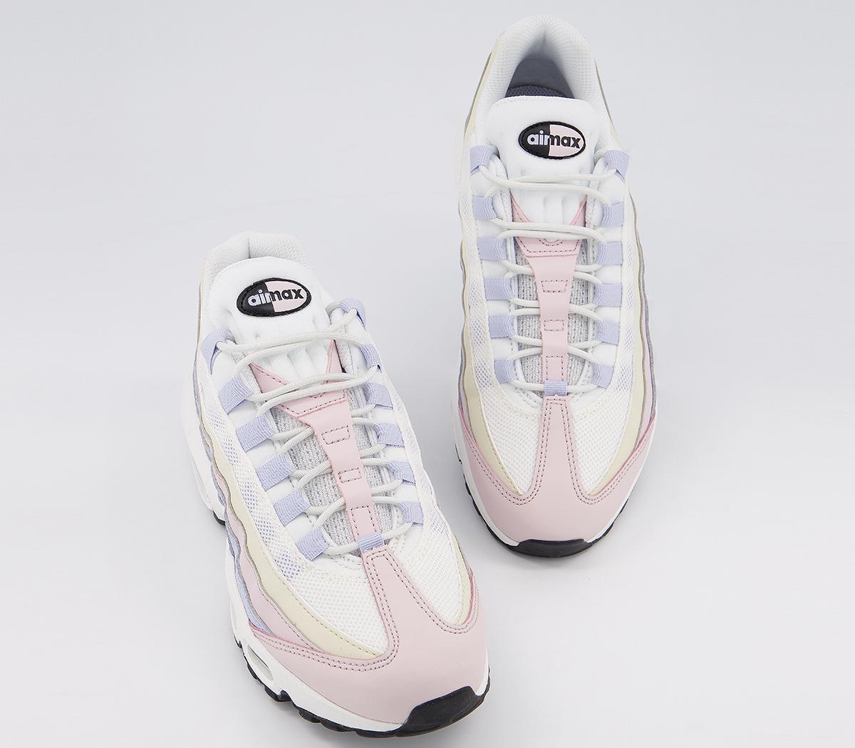air max 95 trainers mystic stone pink bone lucky green