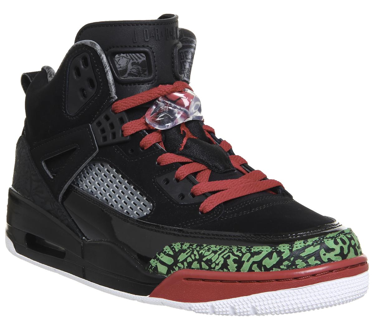 black and red spizike
