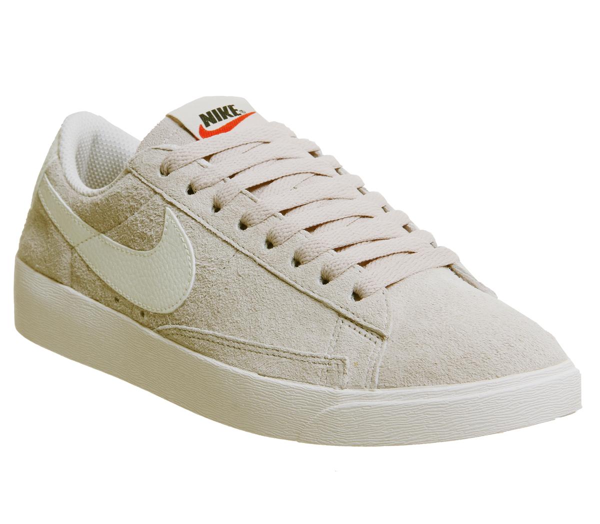 nike blazer trainers in sand