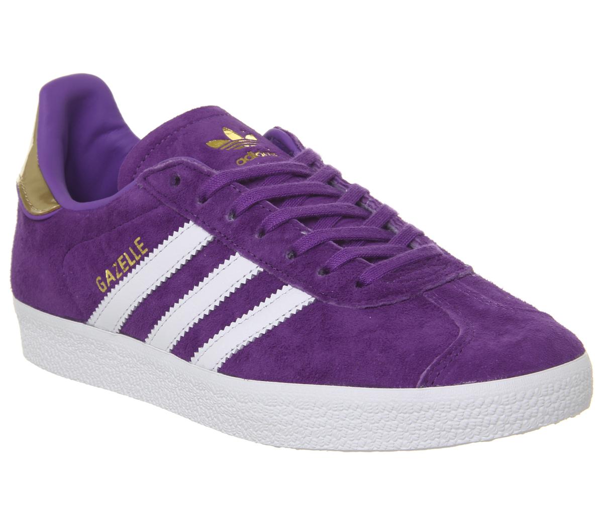 Adidas Originals TFL Gazelle Sneakers In Purple And White | lupon.gov.ph
