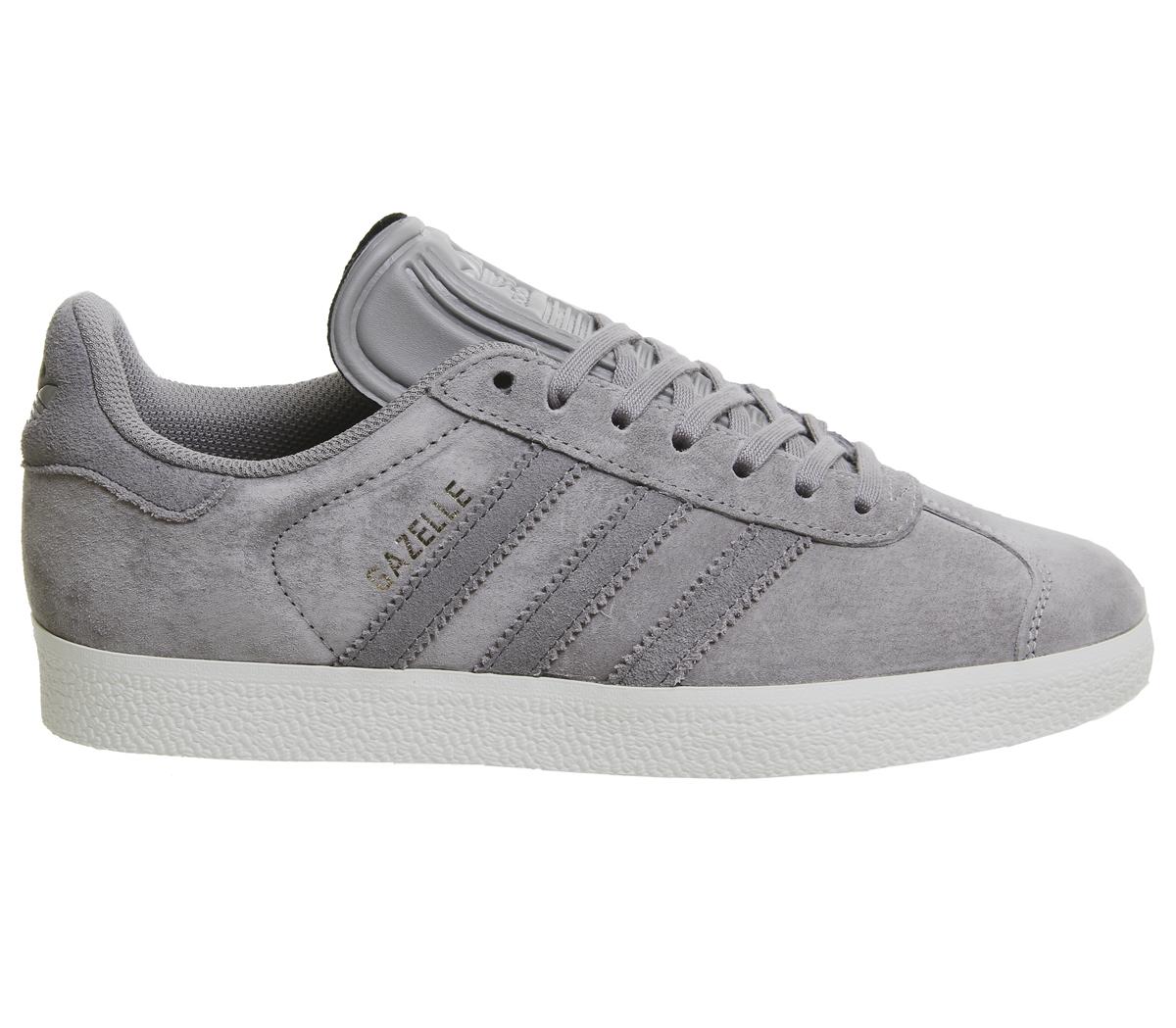 adidas gazelle trainers solid grey four silver exclusive