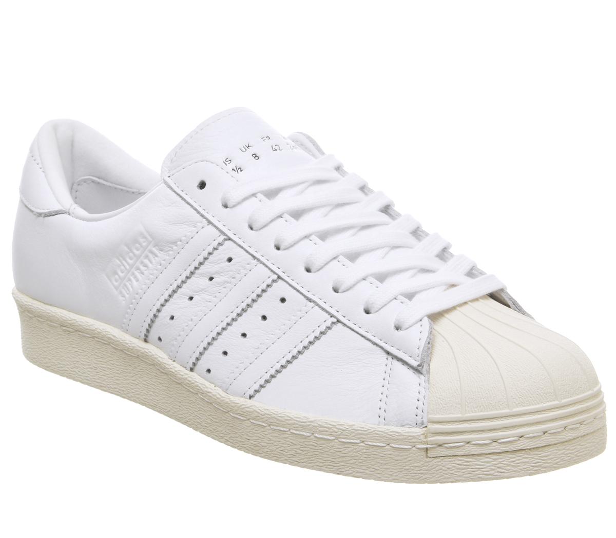 superstar 80s white