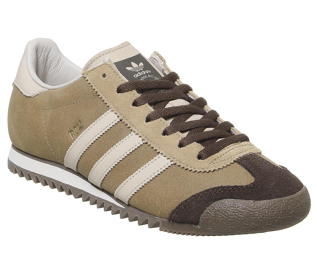 adidas rom trainers brown