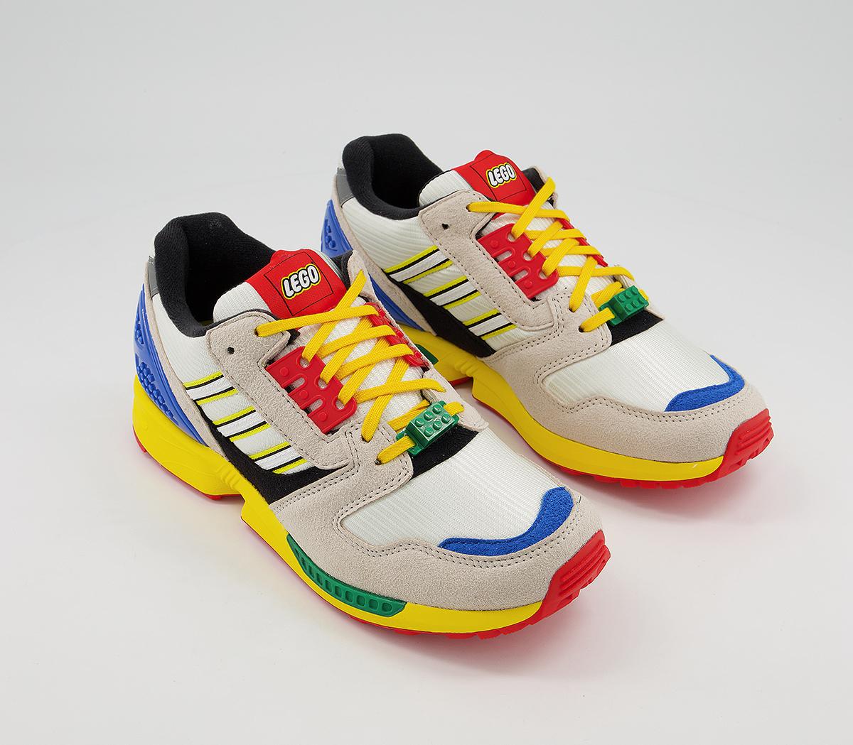 adidas Zx 8000 Trainers Lego Yellow Clear Brown - His trainers