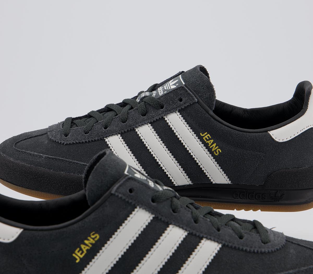 adidas jeans trainers grey