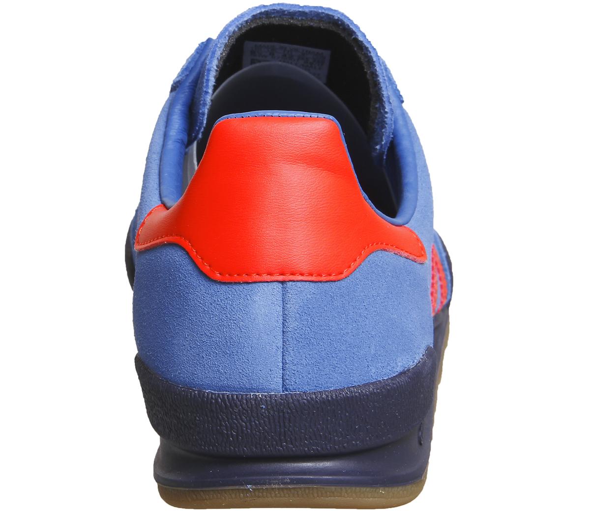 adidas jeans trainers trace royal red