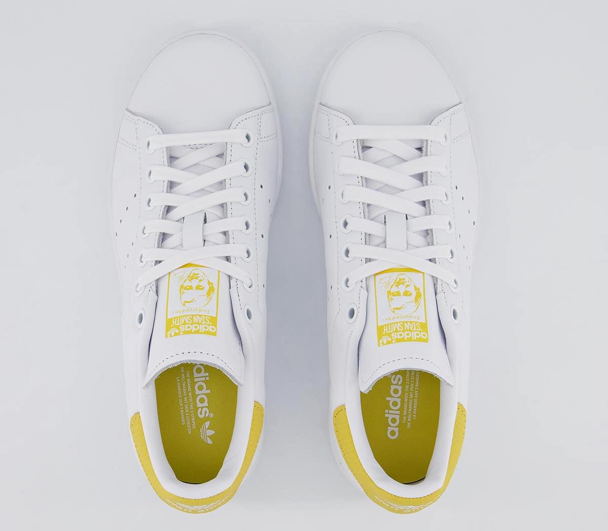 stan smith white yellow