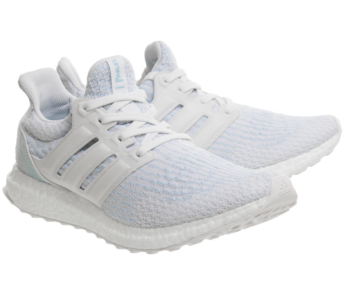 white adidas boost trainers