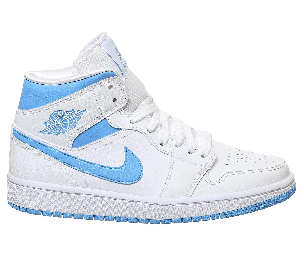 jordan 1s blue and white