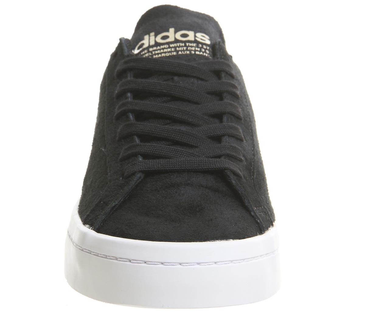 adidas court vantage black