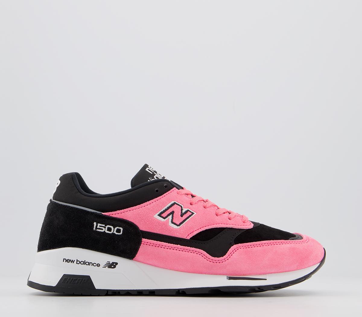 new balance pink black