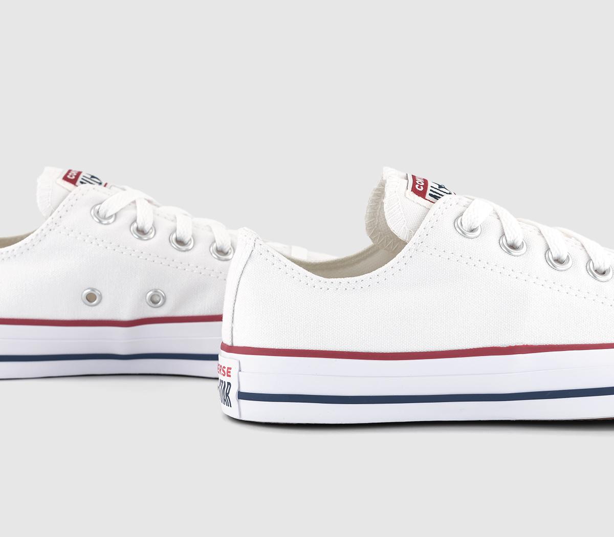 converse all star low cut white