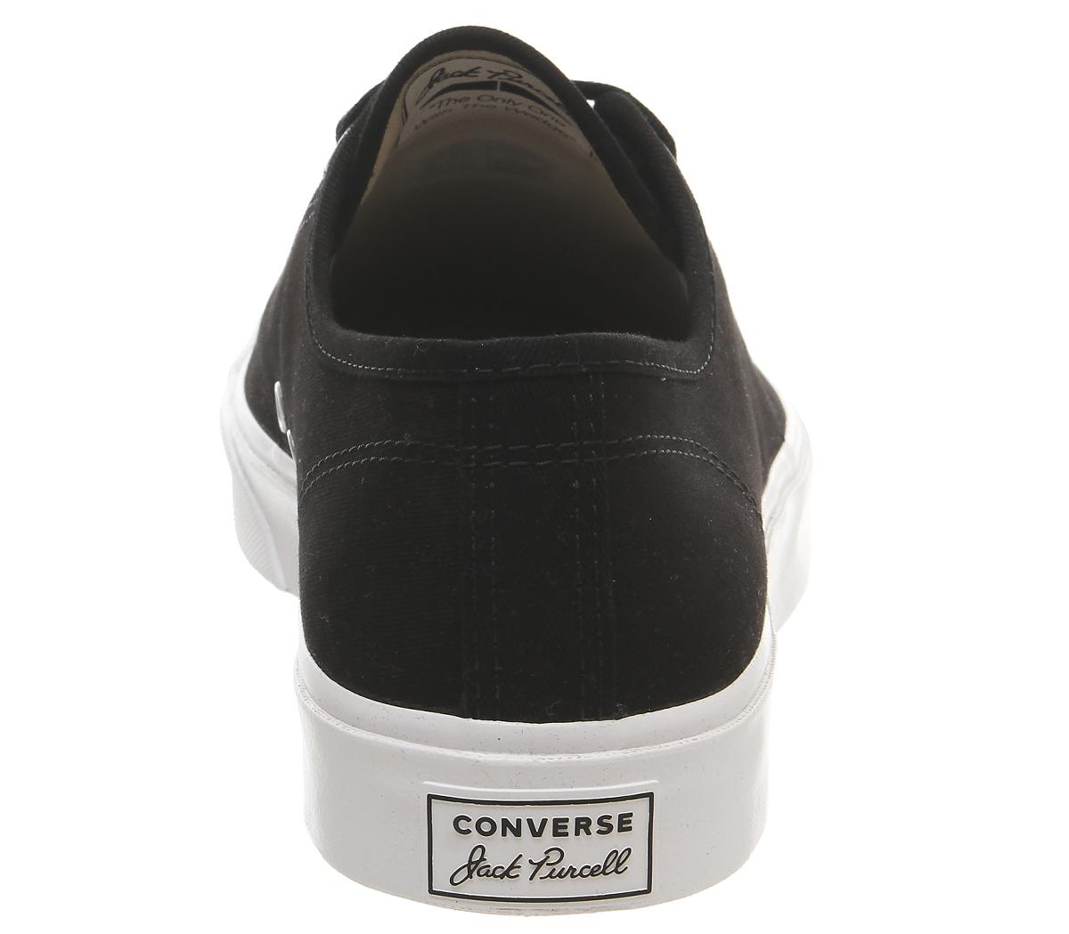 converse jack purcell black and white