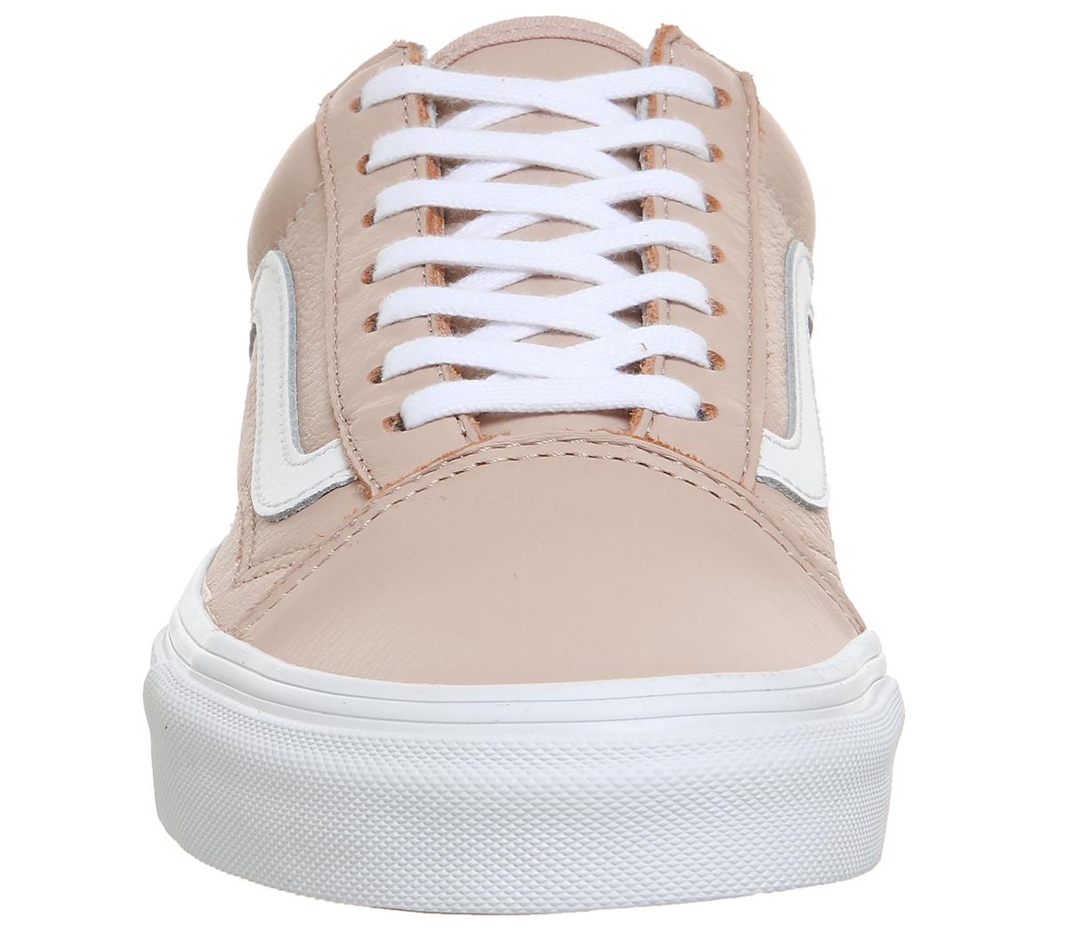 vans old skool trainers oxford evening sand leather