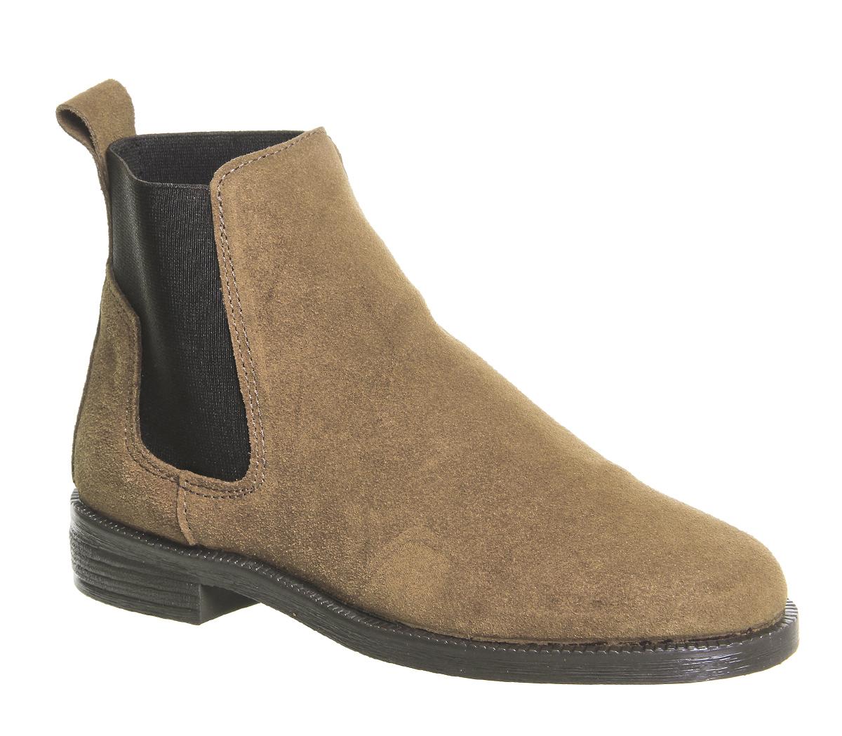 office tan boots