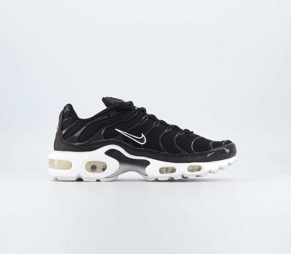 nike air max plus womens black